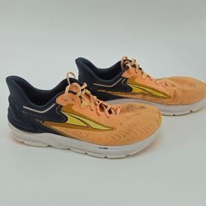 Altra Torin 6 Mens Road‎ Running Shoes Orange Navy Blue Zero Drop Sneakers 10.5
